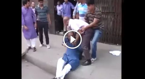 Funny Video - Police grabing BNP leaders