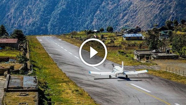 Lukla Airport Nepal, most dangerous airport in the world