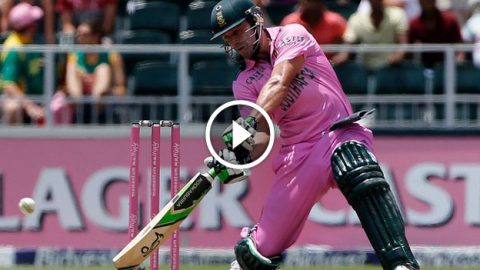 AB De Villiers scores fastest ODI century
