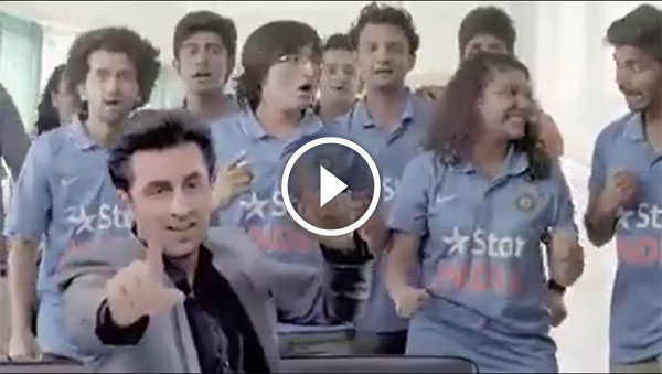 mauka leaked video of Ranbir kapoor - india vs new zealand final