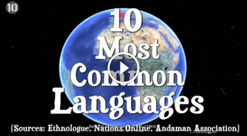 Top 10 languages in the world