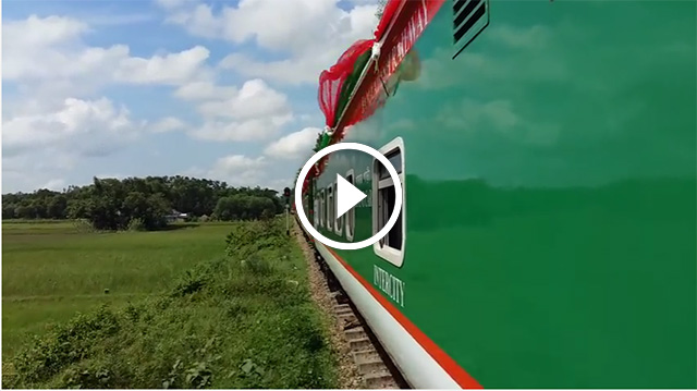 new sonar bangla express train dhaka to chittagong