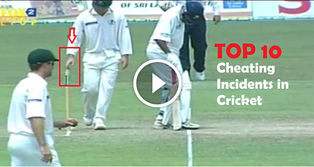 top cheating incidents in cricket history