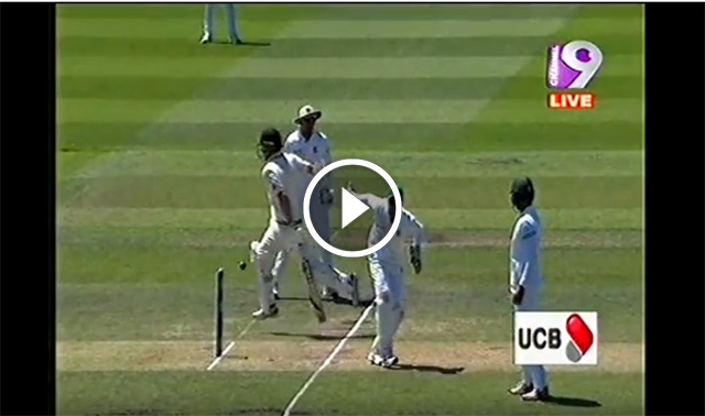 stunning funny run out of wagner by nurul hasan bangladesh vs new zealand 2nd test match