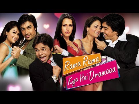 Rama Rama Kya Hai Drama Full Movie | Rajpal Yadav Hindi Comedy Movie | Neha Dhupia | Amrita Arora