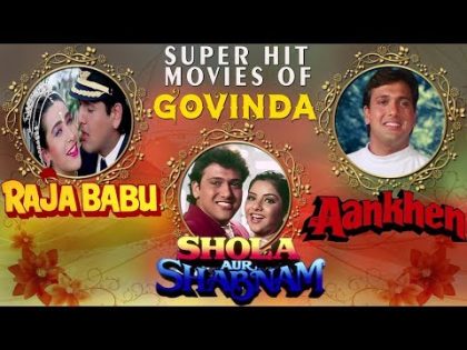 Hindi Comedy Movies of Govinda | Raja Babu | Shola Aur Shabnam | Aankhen | 3 Movies in One |Showreel