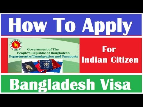 How To Apply Bangladesh Visa for Indian Citizen Online ? Hindi Video