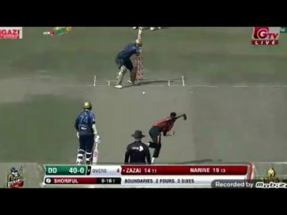 27 Run with 6 ball in ahammed zaza।। BPL Cricket 2019