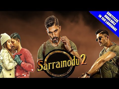 hindi dubbed movie sarrainodu
