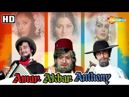 Amar Akbar Anthony (HD) – Hindi Full Movie – Amitabh Bachchan, Vinod Khanna, Rishi Kapoor,