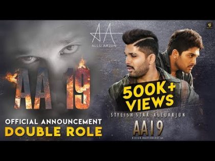 AA19 Movie | Allu Arjun Double Role | Allu Arjun New Movie Hindi Dubbed | #AlluArjun19 #AA19