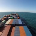Transatlantic travel on container ship Germany-USA