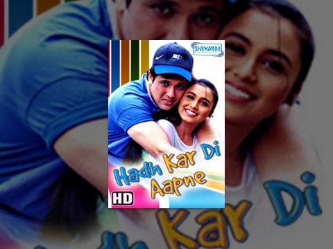 Hadh Kar Di Aapne (HD) – Hindi Full Movie – Govinda, Rani Mukerji, Johnny Lever-(With Eng Subtitles)