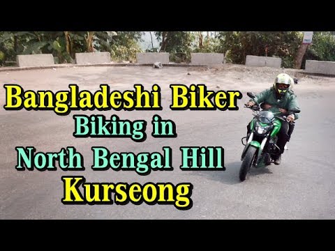 Bangladeshi Biker Biking at Kurseong | Foreigner Bike Ride in Kurseong North Bengal Hill Road