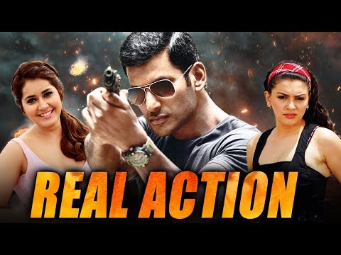 Real Action (2019) Full Hindi Dubbed Movie | Vishal, Mohanlal, Hansika Motwani