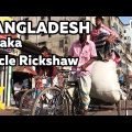 【K】Bangladesh Travel-Dhaka[방글라데시 여행-다카]자전거 택시 릭샤/Market/Cycle rickshaw/Taxi