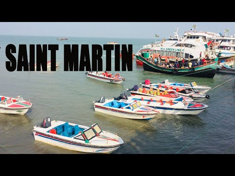 Most attractive view while travel saint martin island bangladesh