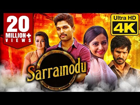 hindi dubbed movie sarrainodu