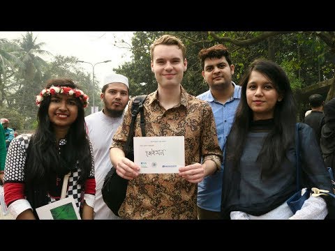 INTERNATIONAL MOTHER LANGUAGE DAY IN DHAKA, BANGLADESH 🇧🇩