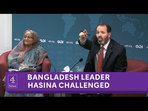 Bangladesh PM refuses to answer questions on human rights record