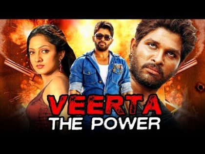 "Allu Arjun" Blockbuster Telugu Hindi Dubbed Movie "Veerta The Power" | Sheela Kaur, Prakash Raj