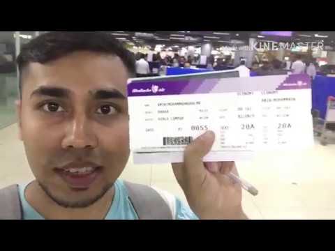 BANGLADESH TO MALAYSIA (MALINDO AIR Boing737) TRAVEL VLOGS