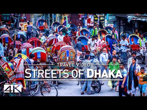 【4K】Footage | Street Scenes Of DHAKA 2019 ..:: The Capital Of Bangladesh *TRAVEL VIDEO*