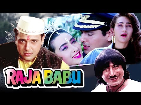 Raja Babu Full Movie in HD | Govinda Hindi Comedy Movie | Karisma Kapoor | Bollywood Comedy Movie