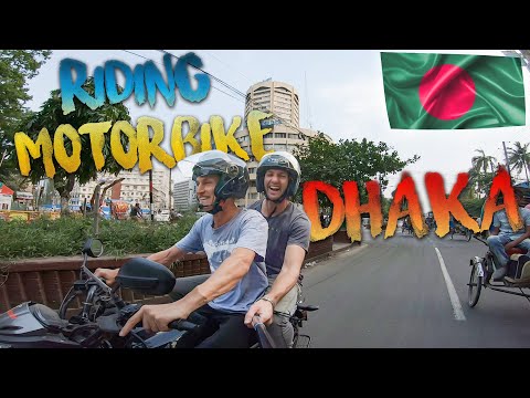 Riding a Motorbike in Bangladesh Dhaka 🇧🇩