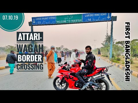 India-Pakistan Border Crossing | First Moto-traveler of Bangladesh | When The Flash Travels