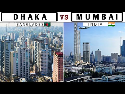 DHAKA vs MUMBAI – Views & Facts (2021) || Dhaka || Mumbai || Bangladesh || India || Plenty Facts ||