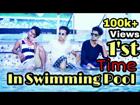 First Time in Swimming Pool || Bangla Funny Video || Durjoy Ahammed Saney || Saymon Sohel ||Eikhon