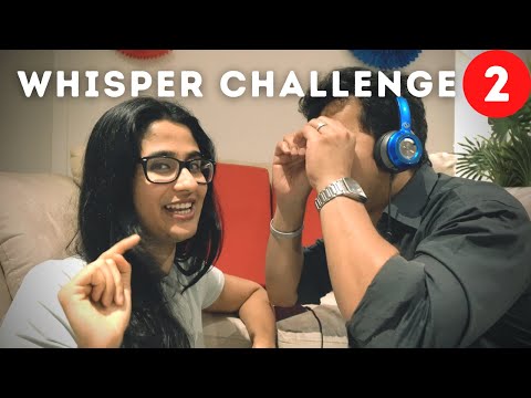 Whisper Challenge Part 2 / Bangla Funny Video / Husband vs Wife I Bangladeshi Couple Funny Vlog