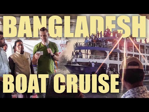 Joining a River Boat Cruise in Dhaka (Bangladesh Travel Vlog)