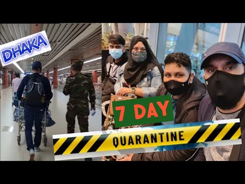 London to Bangladesh Dhaka Airport 🛩| 7-Day Hotel Quarantine Feb 2021| Etihad Airlines Sylheti Vlog