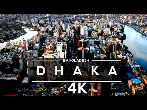 Dhaka ,  Bangladesh 🇧🇩 4K by drone Travel