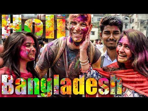 THE HOLI FESTIVAL in BANGLADESH (Dhaka Travel Vlog)