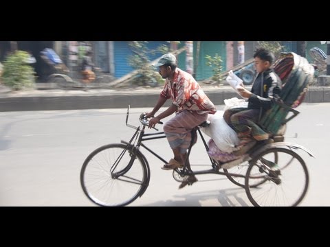 Rickshaw Ride in Old Dhaka, Bangladesh & near the India – Bangladesh border