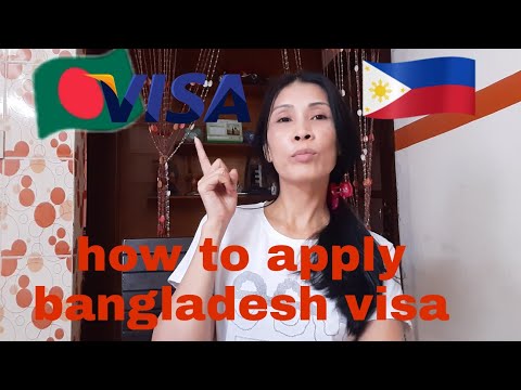 How to apply bangladesh Visa || tourist Visa || pinay bangali vlog   #howtoapplybangladeshvisa