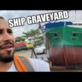 I Went to World's Biggest Ship Graveyard In Bangladesh and Ship Cutting Market!