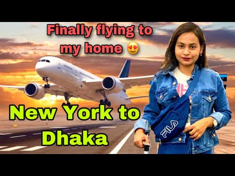 New York to Dhaka || Flying to Bangladesh|| Qatar Airways