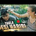 Bengali Becomes BALD By American Girls (Bangla Funny Video) | Desi Habibi