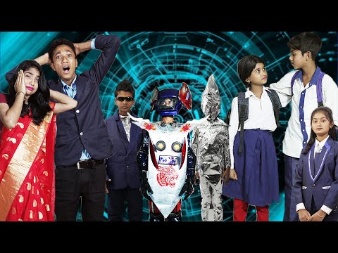 বাংলা ফানি ভিডিও রোবট || Robot Funny Video 2021|| Palli Gram TV Latest Video 2021…