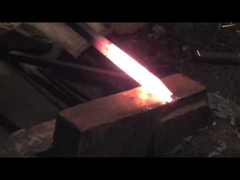 Blacksmith – Forging a Crowbar Part-2 ।। WOW ।। Street Blacksmith  ।। Travel in Bangladesh on Dhaka