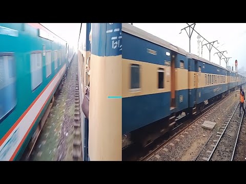 Travel On The Jamuna Express In The Mild Winter || Bangladesh Railway