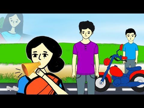 তুলির নিখোঁজ সংবাদ😢🤔 | Bangla funny cartoon | Cartoon animation video | flipaclip animation |