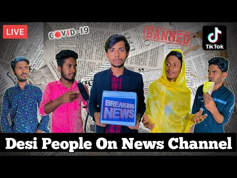 Desi People On News Channel | Bangla funny video | BAD BROTHERS | It's Omor