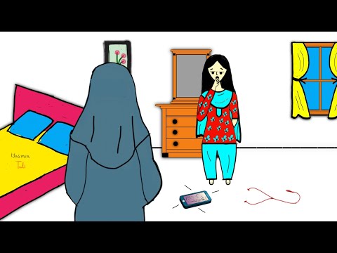 মোবাইল যখন আম্মুর শত্রু😡😢🤣Bangla funny cartoon | Cartoon animation video | flipaclip animation |