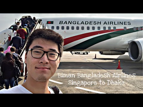 Biman Bangladesh Airlines B738 Singapore to Dhaka Flight Review | Jewel Changi | Fan of SamChui