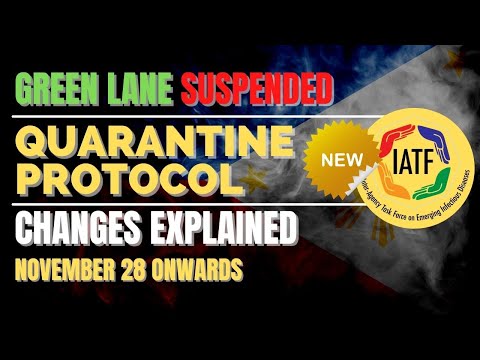 🛑LATEST QUARANTINE PROTOCOL EXPLAINED | GREEN LANE IS SUSPENDED | RED COUNTRIES UPDATE | PH TRAVEL